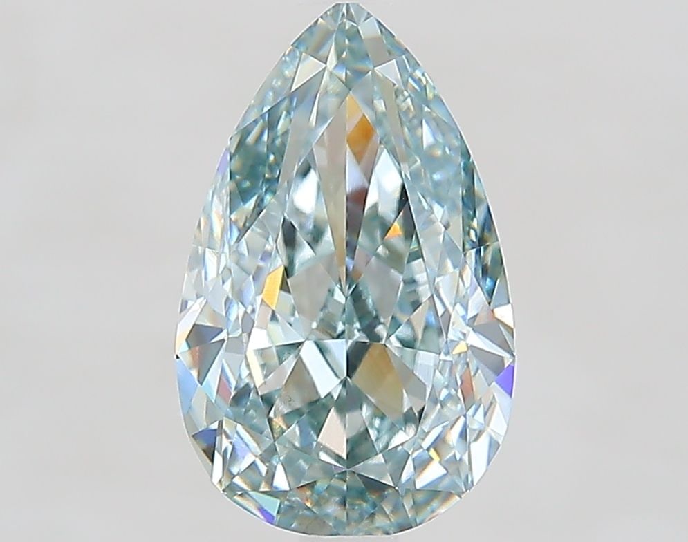 Loose Diamond - PEAR 3.01ct Fancy Green VS1: Loose Diamond - PEAR 3.01ct Fancy Green VS1 Source: This is a real non-mined Diamond that has been grown in a lab Shape: PEAR Carats: 3.01 Color: Fancy Green Certification: IGI Video: