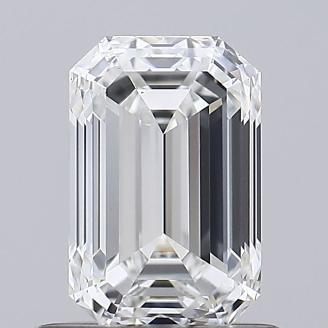 Loose Diamond - EMERALD 0.96ct F VS1: Loose Diamond - EMERALD 0.96ct F VS1 Source: This is a real non-mined Diamond that has been grown in a lab Shape: EMERALD Carats: 0.96 Color: F Clarity: VS1 Certification: IGI Video: