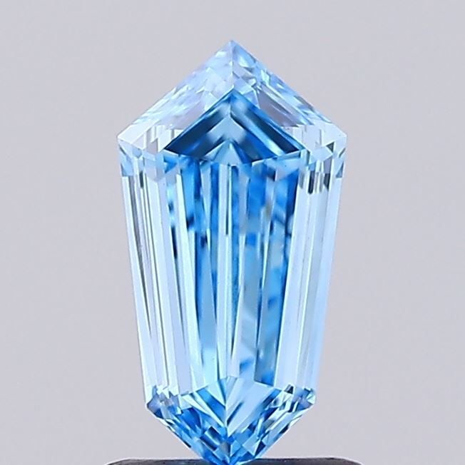 Loose Diamond - HEXAGONAL 1.0ct Fancy Vivid Blue VVS2: Loose Diamond - HEXAGONAL 1.0ct Fancy Vivid Blue VVS2 Source: This is a real non-mined Diamond that has been grown in a lab Shape: HEXAGONAL Carats: 1.0 Color: Fancy Vivid Blue Certification: IGI Vide