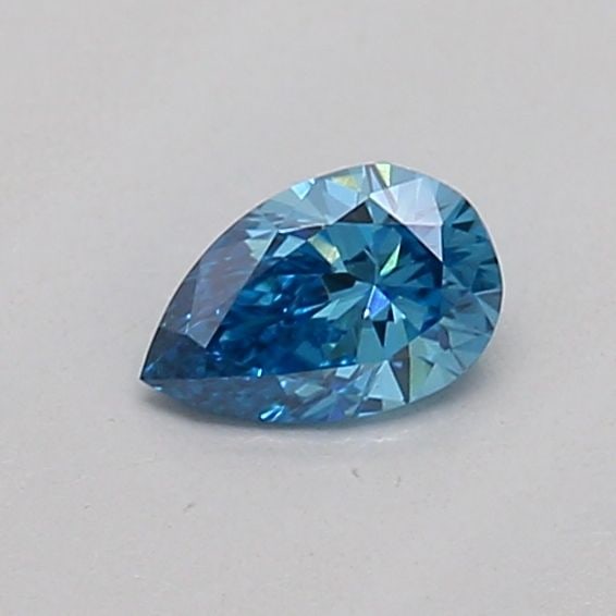 Loose Diamond - PEAR 0.15ct Fancy Vivid Blue VS1: Loose Diamond - PEAR 0.15ct Fancy Vivid Blue VS1 Source: This is a real non-mined Diamond that has been grown in a lab Shape: PEAR Carats: 0.15 Color: Fancy Vivid Blue Certification: IGI Video: