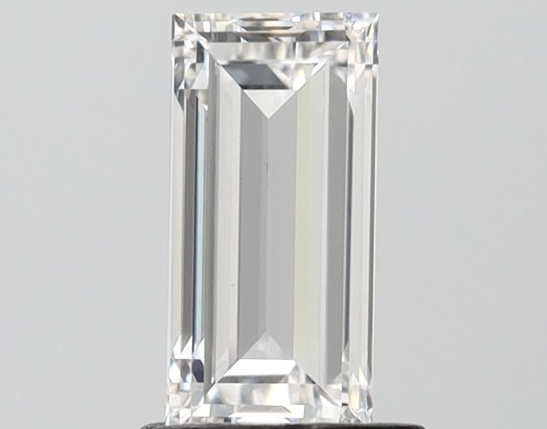 Loose Diamond - BAGUETTE 1.29ct E VVS1: Loose Diamond - BAGUETTE 1.29ct E VVS1 Source: This is a real non-mined Diamond that has been grown in a lab Shape: BAGUETTE Carats: 1.29 Color: E Clarity: VVS1 Certification: IGI Video: