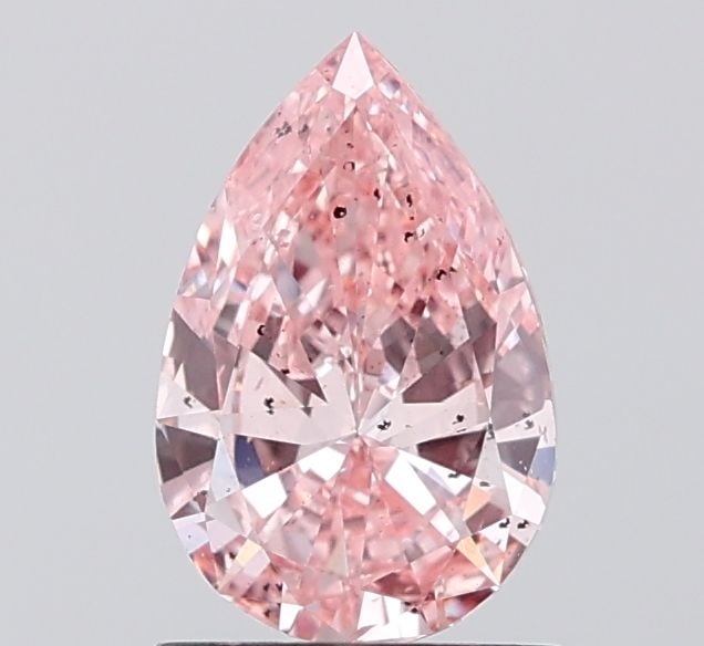 Loose Diamond - PEAR 1.0ct Fancy Intense Pink I1: Loose Diamond - PEAR 1.0ct Fancy Intense Pink I1 Source: This is a real non-mined Diamond that has been grown in a lab Shape: PEAR Carats: 1.0 Color: Fancy Intense Pink Certification: IGI Video: