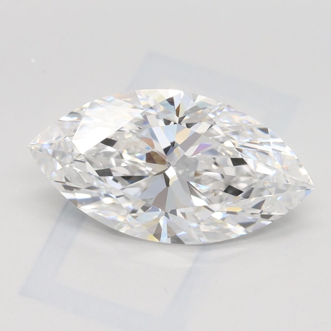 Loose Diamond - MARQUISE 2.06ct D IF: Loose Diamond - MARQUISE 2.06ct D IF Source: This is a real non-mined Diamond that has been grown in a lab Shape: MARQUISE Carats: 2.06 Color: D Clarity: IF Certification: IGI Video: