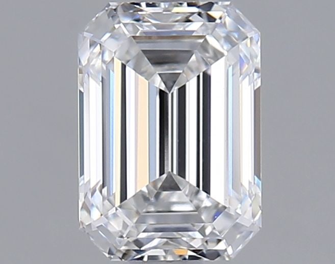 Loose Diamond - EMERALD 1.02ct D VVS2: Loose Diamond - EMERALD 1.02ct D VVS2 Source: This is a real non-mined Diamond that has been grown in a lab Shape: EMERALD Carats: 1.02 Color: D Clarity: VVS2 Certification: IGI Video: