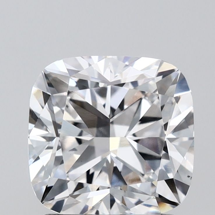 Loose Diamond - CUSHION BRILLIANT 1.58ct E VS1: Loose Diamond - CUSHION BRILLIANT 1.58ct E VS1 Source: This is a real non-mined Diamond that has been grown in a lab Shape: CUSHION BRILLIANT Carats: 1.58 Color: E Clarity: VS1 Certification: IGI Vide
