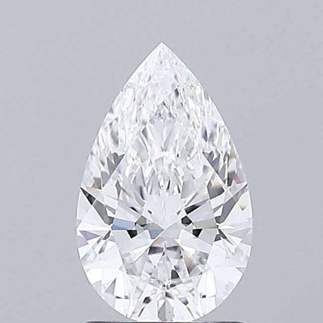 Loose Diamond - PEAR 1.3ct D VS2: Loose Diamond - PEAR 1.3ct D VS2 Source: This is a real non-mined Diamond that has been grown in a lab Shape: PEAR Carats: 1.3 Color: D Clarity: VS2 Certification: GIA Video: