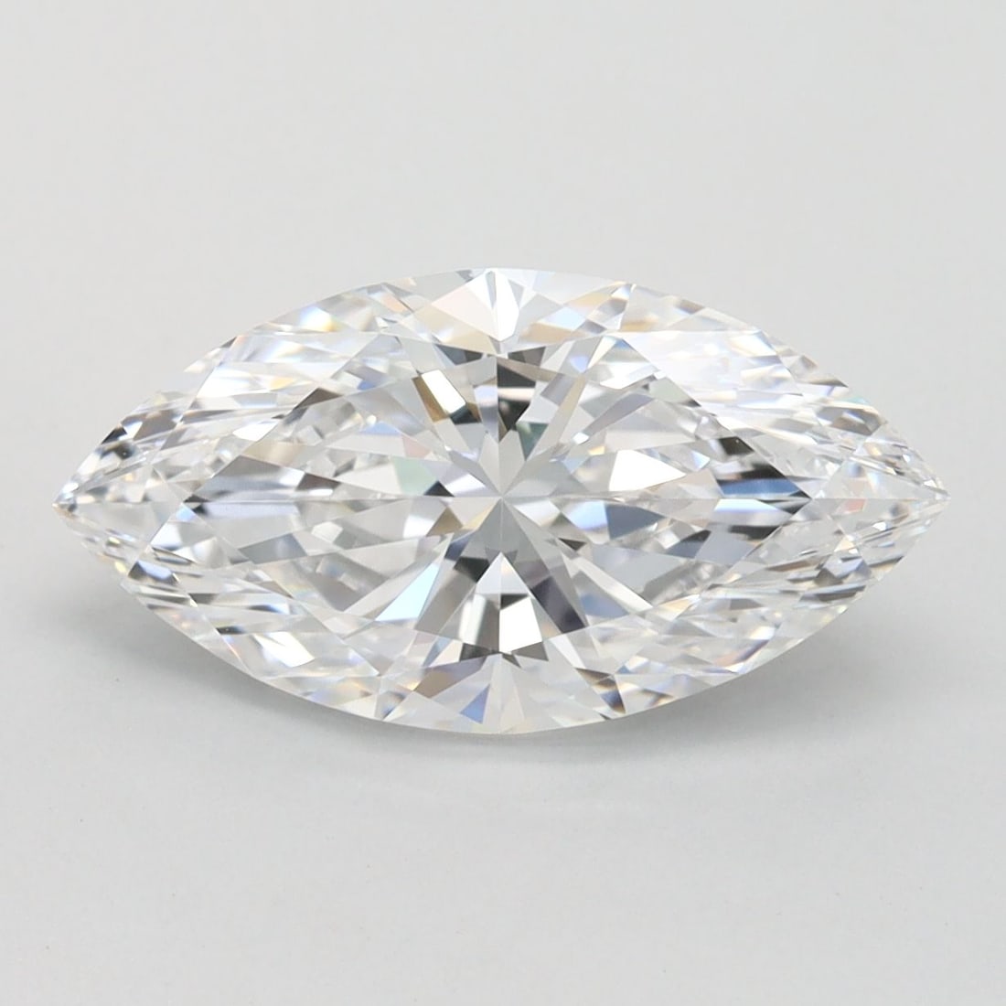 Loose Diamond - MARQUISE 2.14ct D IF: Loose Diamond - MARQUISE 2.14ct D IF Source: This is a real non-mined Diamond that has been grown in a lab Shape: MARQUISE Carats: 2.14 Color: D Clarity: IF Certification: IGI Video: