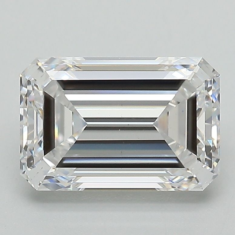 Loose Diamond - EMERALD 2.5ct D VS2: Loose Diamond - EMERALD 2.5ct D VS2 Source: This is a real non-mined Diamond that has been grown in a lab Shape: EMERALD Carats: 2.5 Color: D Clarity: VS2 Certification: IGI Video: