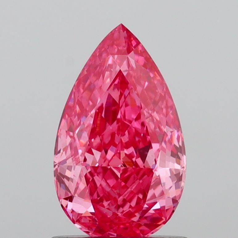Loose Diamond - PEAR 1.08ct Fancy Vivid Pink VVS2: Loose Diamond - PEAR 1.08ct Fancy Vivid Pink VVS2 Source: This is a real non-mined Diamond that has been grown in a lab Shape: PEAR Carats: 1.08 Color: Fancy Vivid Pink Certification: IGI Video: