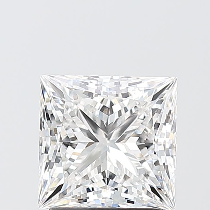 Loose Diamond - PRINCESS 2.08ct E VS1: Loose Diamond - PRINCESS 2.08ct E VS1 Source: This is a real non-mined Diamond that has been grown in a lab Shape: PRINCESS Carats: 2.08 Color: E Clarity: VS1 Certification: IGI Video: