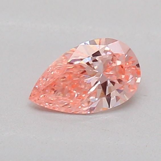 Loose Diamond - PEAR 0.2ct Fancy Intense Pink SI1: Loose Diamond - PEAR 0.2ct Fancy Intense Pink SI1 Source: This is a real non-mined Diamond that has been grown in a lab Shape: PEAR Carats: 0.2 Color: Fancy Intense Pink Certification: IGI PLEASE NOTE