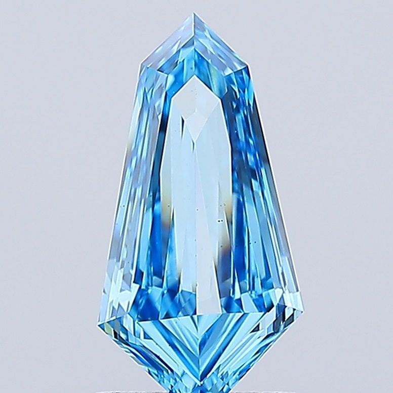 Loose Diamond - HEXAGONAL 1.16ct Fancy Vivid Blue VS1: Loose Diamond - HEXAGONAL 1.16ct Fancy Vivid Blue VS1 Source: This is a real non-mined Diamond that has been grown in a lab Shape: HEXAGONAL Carats: 1.16 Color: Fancy Vivid Blue Certification: IGI Vid