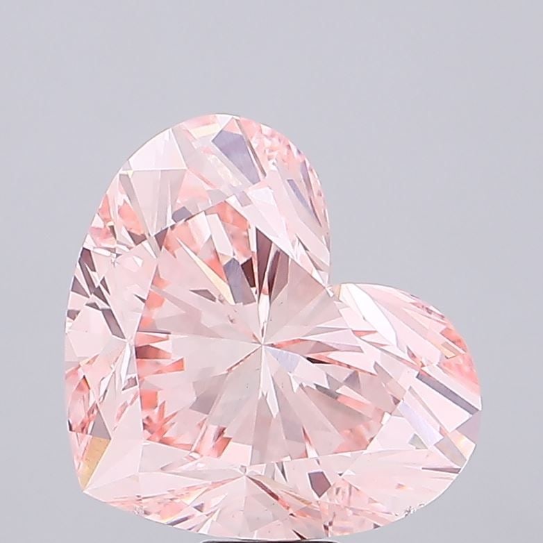 Loose Diamond - HEART 21.01ct Fancy Vivid Pink VS1: Loose Diamond - HEART 21.01ct Fancy Vivid Pink VS1 Source: This is a real non-mined Diamond that has been grown in a lab Shape: HEART Carats: 21.01 Color: Fancy Vivid Pink Certification: IGI Video:
