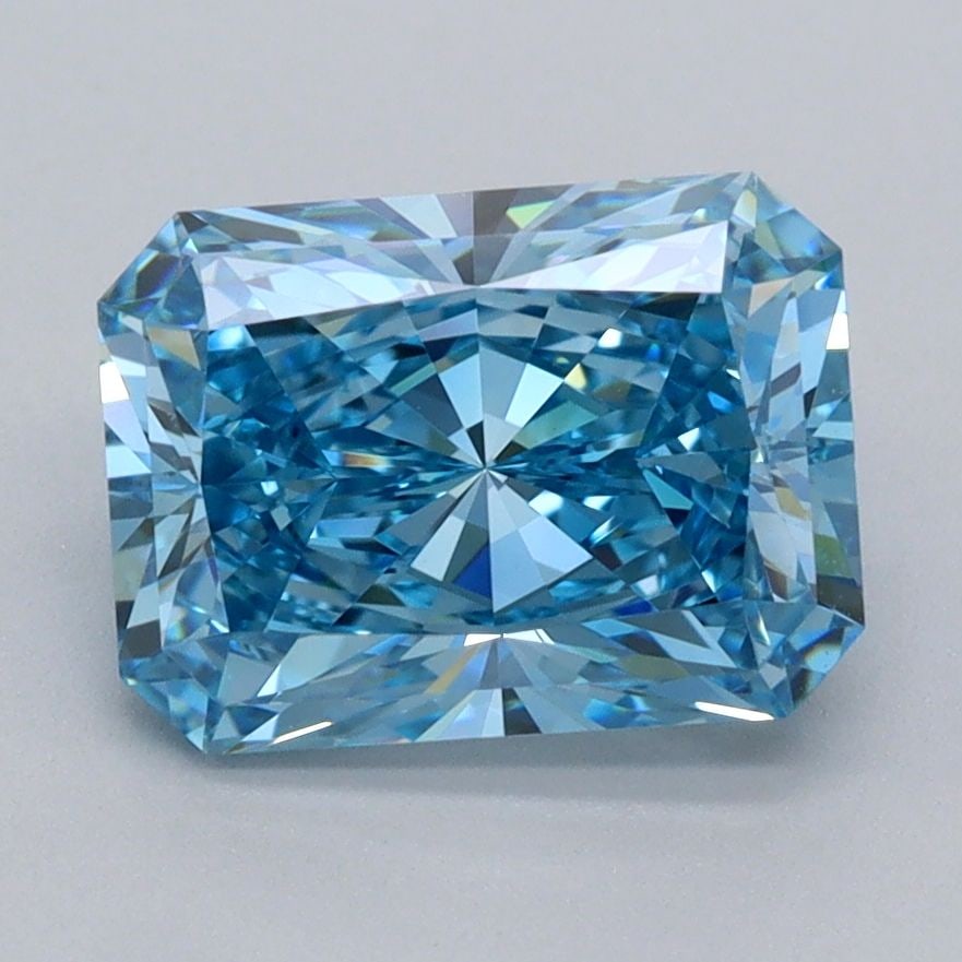 Loose Diamond - RADIANT 2.56ct Fancy Vivid Blue VVS1 (1 of 1)