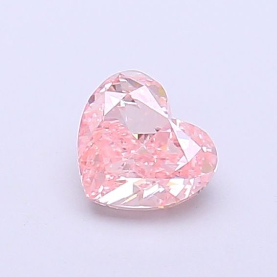 Loose Diamond - HEART 0.57ct Fancy Vivid Pink VS1: Loose Diamond - HEART 0.57ct Fancy Vivid Pink VS1 Source: This is a real non-mined Diamond that has been grown in a lab Shape: HEART Carats: 0.57 Color: Fancy Vivid Pink Certification: IGI Video: