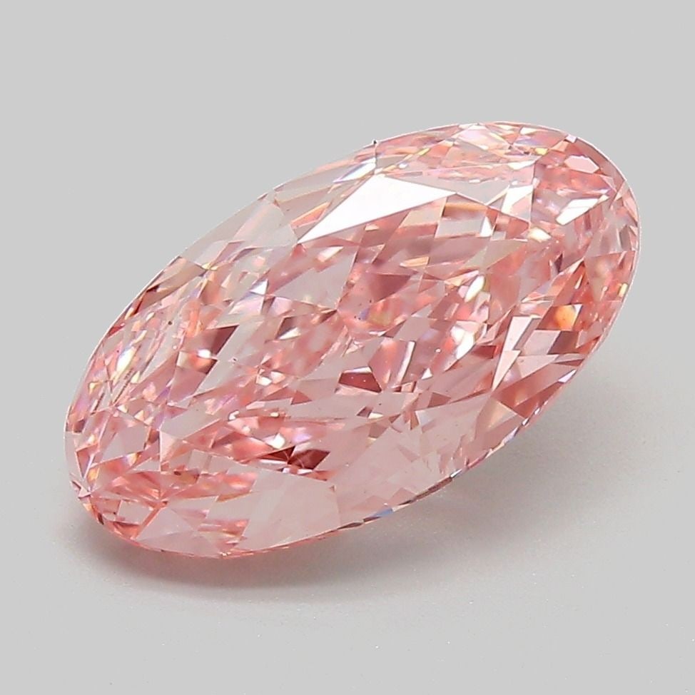 Loose Diamond - OVAL 3.11ct Fancy Vivid Pink VS2: Loose Diamond - OVAL 3.11ct Fancy Vivid Pink VS2 Source: This is a real non-mined Diamond that has been grown in a lab Shape: OVAL Carats: 3.11 Color: Fancy Vivid Pink Certification: IGI Video: