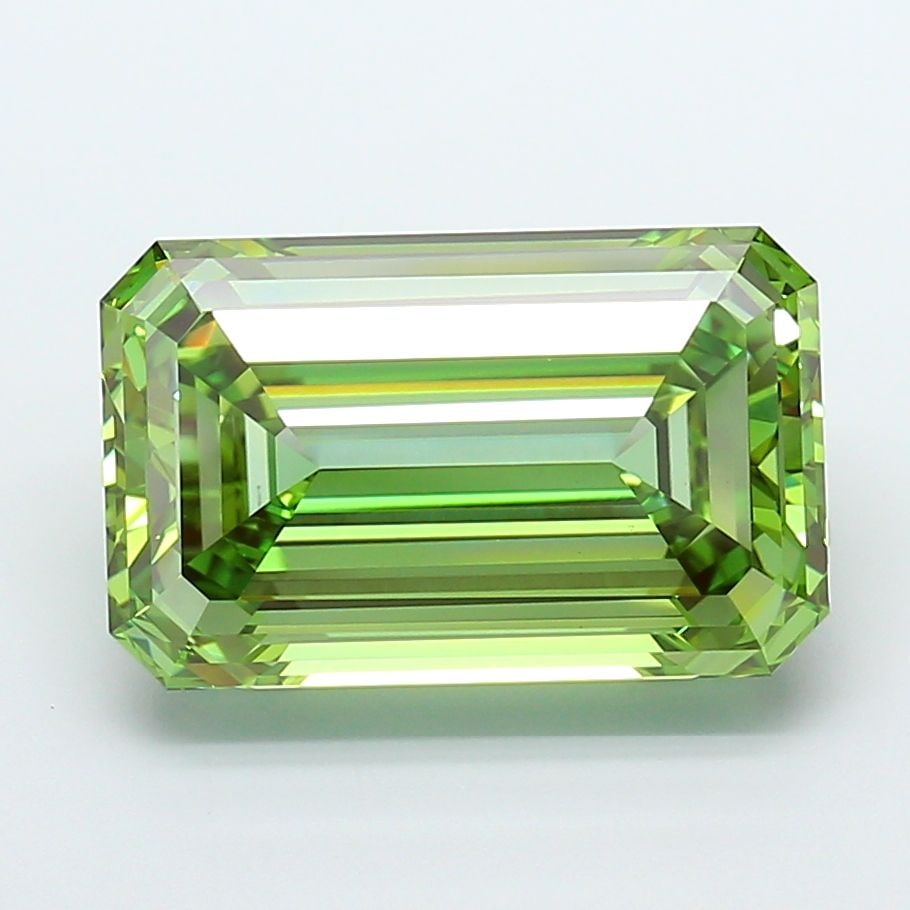 Loose Diamond - EMERALD 15.02ct Fancy Vivid Green VVS2 (1 of 1)