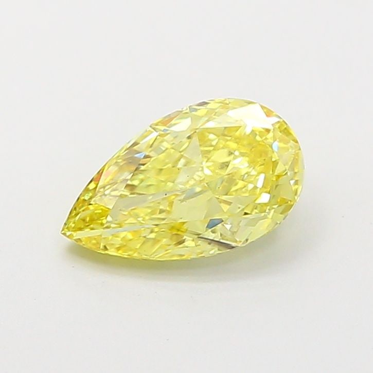 Loose Diamond - PEAR 1.02ct Fancy Vivid Yellow VS2: Loose Diamond - PEAR 1.02ct Fancy Vivid Yellow VS2 Source: This is a real non-mined Diamond that has been grown in a lab Shape: PEAR Carats: 1.02 Color: Fancy Vivid Yellow Certification: IGI Video: