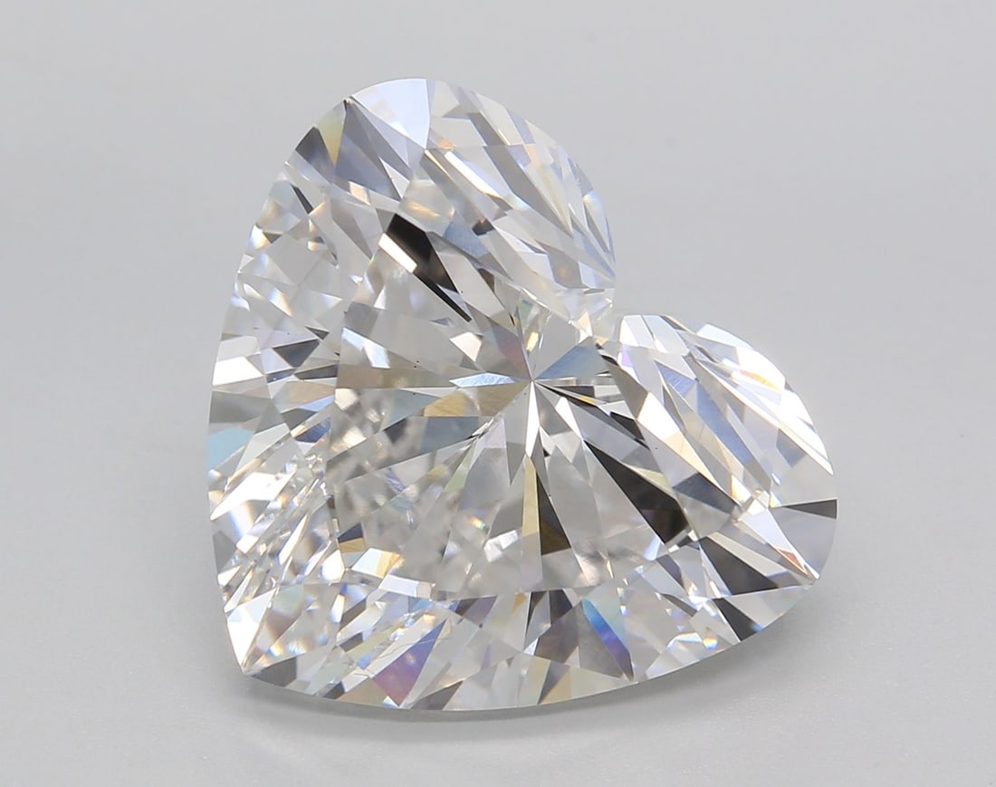Loose Diamond - HEART 12.53ct E VS1: Loose Diamond - HEART 12.53ct E VS1 Source: This is a real non-mined Diamond that has been grown in a lab Shape: HEART Carats: 12.53 Color: E Clarity: VS1 Certification: IGI Video: Video Link PLEASE