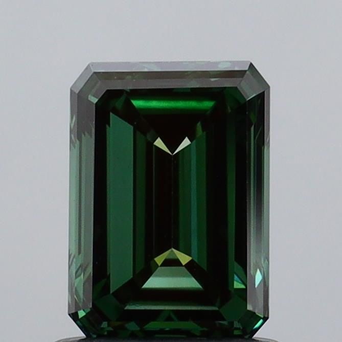 Loose Diamond - EMERALD 1.0ct Fancy Deep Green VS2: Loose Diamond - EMERALD 1.0ct Fancy Deep Green VS2 Source: This is a real non-mined Diamond that has been grown in a lab Shape: EMERALD Carats: 1.0 Color: Fancy Deep Green Certification: IGI Video: