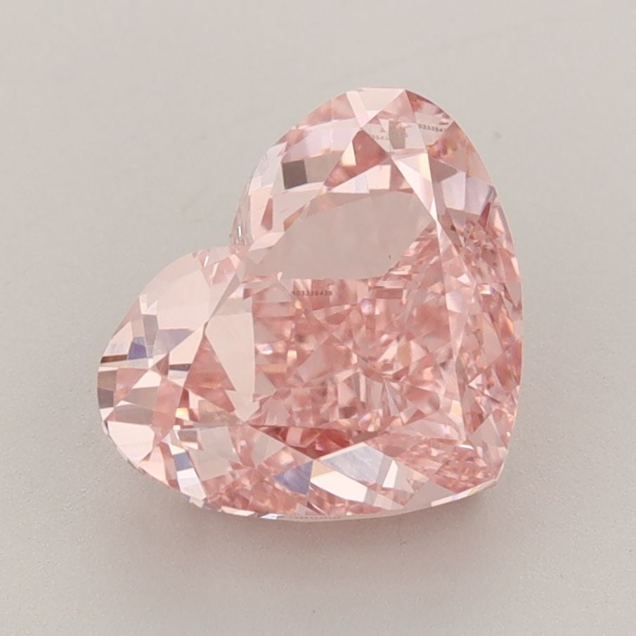 Loose Diamond - HEART 3.21ct Fancy Vivid Pink VS1: Loose Diamond - HEART 3.21ct Fancy Vivid Pink VS1 Source: This is a real non-mined Diamond that has been grown in a lab Shape: HEART Carats: 3.21 Color: Fancy Vivid Pink Certification: IGI Video: