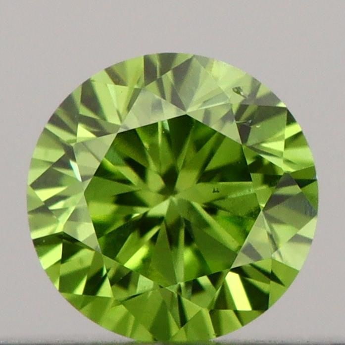 Loose Diamond - ROUND 0.21ct Fancy Vivid Green VS2: Loose Diamond - ROUND 0.21ct Fancy Vivid Green VS2 Source: This is a real non-mined Diamond that has been grown in a lab Shape: ROUND Carats: 0.21 Color: Fancy Vivid Green Certification: IGI Video: