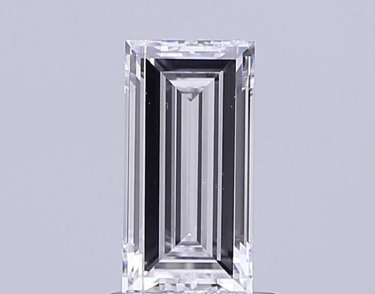 Loose Diamond - BAGUETTE 0.99ct D VS1: Loose Diamond - BAGUETTE 0.99ct D VS1 Source: This is a real non-mined Diamond that has been grown in a lab Shape: BAGUETTE Carats: 0.99 Color: D Clarity: VS1 Certification: IGI PLEASE NOTE: Framed, L