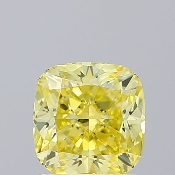 Loose Diamond - CUSHION MODIFIED 1.11ct Fancy Vivid Yellow VS2: Loose Diamond - CUSHION MODIFIED 1.11ct Fancy Vivid Yellow VS2 Source: This is a real non-mined Diamond that has been grown in a lab Shape: CUSHION MODIFIED Carats: 1.11 Color: Fancy Vivid Yellow