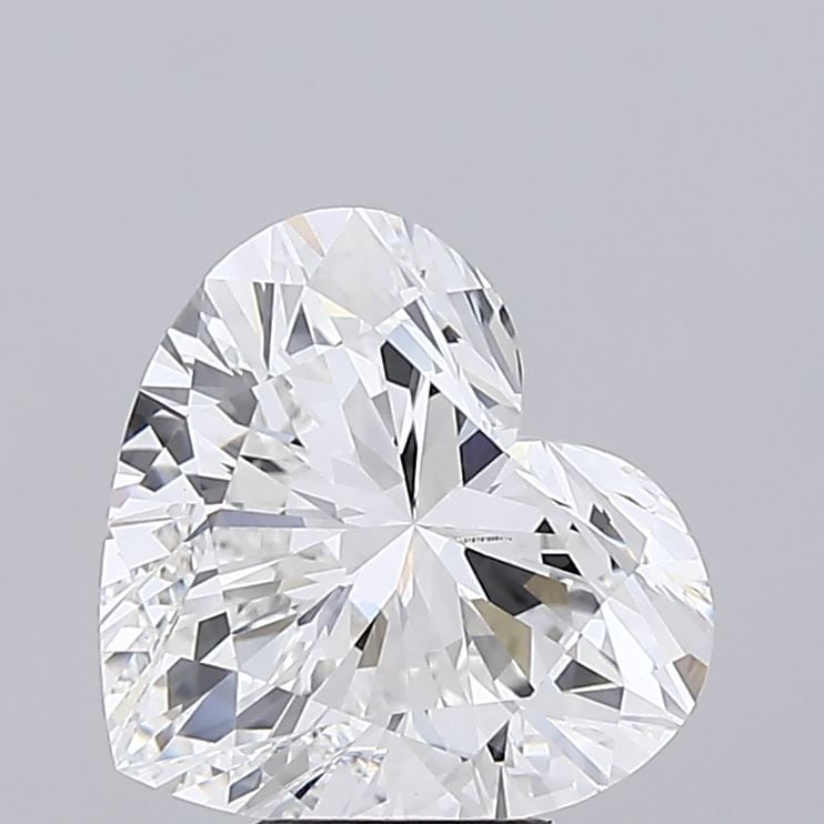Loose Diamond - HEART 5.52ct F VVS2: Loose Diamond - HEART 5.52ct F VVS2 Source: This is a real non-mined Diamond that has been grown in a lab Shape: HEART Carats: 5.52 Color: F Clarity: VVS2 Certification: IGI Video: Video Link PLEASE