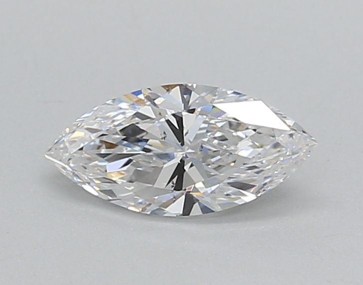 Loose Diamond - MARQUISE 0.5ct E VS2: Loose Diamond - MARQUISE 0.5ct E VS2 Source: This is a real non-mined Diamond that has been grown in a lab Shape: MARQUISE Carats: 0.5 Color: E Clarity: VS2 Certification: NONE Video: