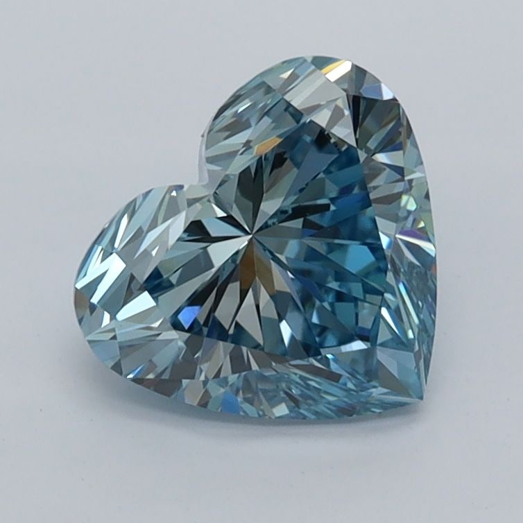 Loose Diamond - HEART 1.44ct Fancy Intense Blue VVS1 (1 of 1)