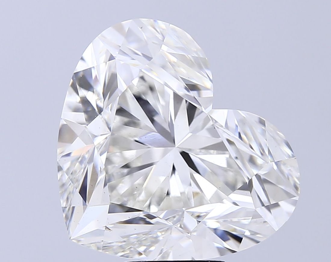 Loose Diamond - HEART 13.08ct G VS1: Loose Diamond - HEART 13.08ct G VS1 Source: This is a real non-mined Diamond that has been grown in a lab Shape: HEART Carats: 13.08 Color: G Clarity: VS1 Certification: IGI Video: