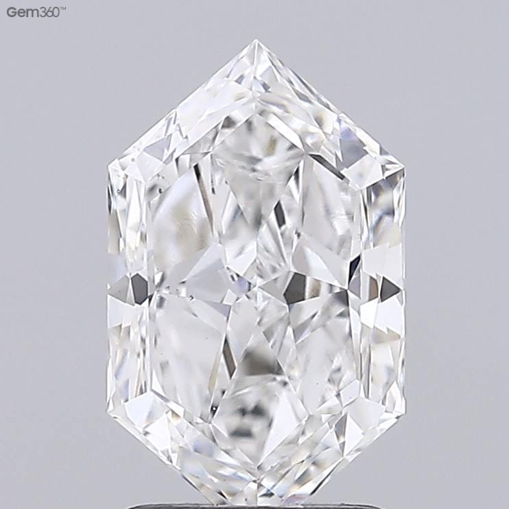 Loose Diamond - HEXAGONAL 2.0ct E VS1: Loose Diamond - HEXAGONAL 2.0ct E VS1 Source: This is a real non-mined Diamond that has been grown in a lab Shape: HEXAGONAL Carats: 2.0 Color: E Clarity: VS1 Certification: IGI Video: