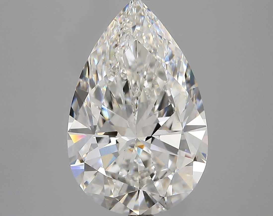 Loose Diamond - PEAR 5.08ct E VS1 (1 of 1)