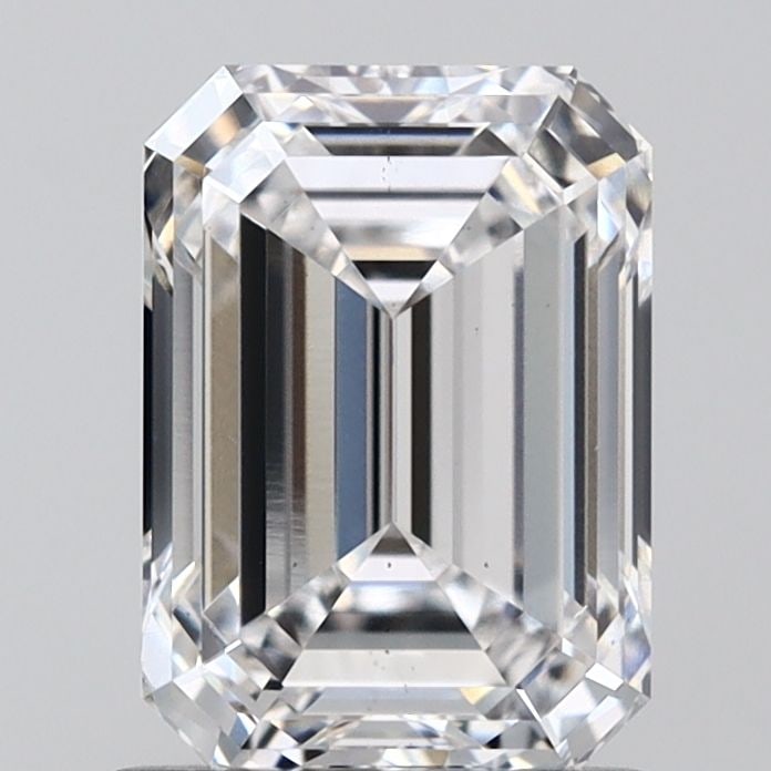 Loose Diamond - EMERALD 1.51ct E VS1: Loose Diamond - EMERALD 1.51ct E VS1 Source: This is a real non-mined Diamond that has been grown in a lab Shape: EMERALD Carats: 1.51 Color: E Clarity: VS1 Certification: IGI Video: