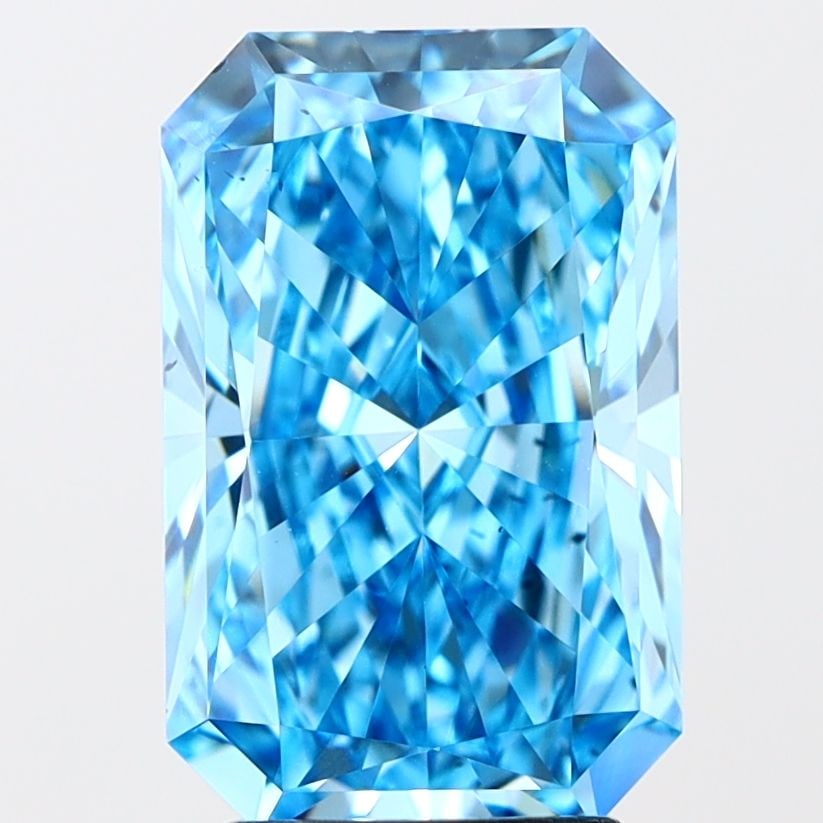Loose Diamond - RADIANT 4.0ct Fancy Vivid Blue VS2: Loose Diamond - RADIANT 4.0ct Fancy Vivid Blue VS2 Source: This is a real non-mined Diamond that has been grown in a lab Shape: RADIANT Carats: 4.0 Color: Fancy Vivid Blue Certification: IGI Video: