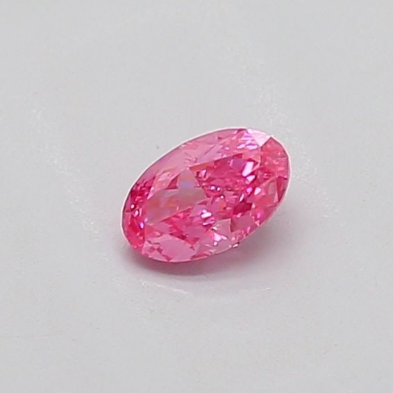 Loose Diamond - OVAL 0.31ct Fancy Vivid Pink VS1: Loose Diamond - OVAL 0.31ct Fancy Vivid Pink VS1 Source: This is a real non-mined Diamond that has been grown in a lab Shape: OVAL Carats: 0.31 Color: Fancy Vivid Pink Certification: NONE Video: