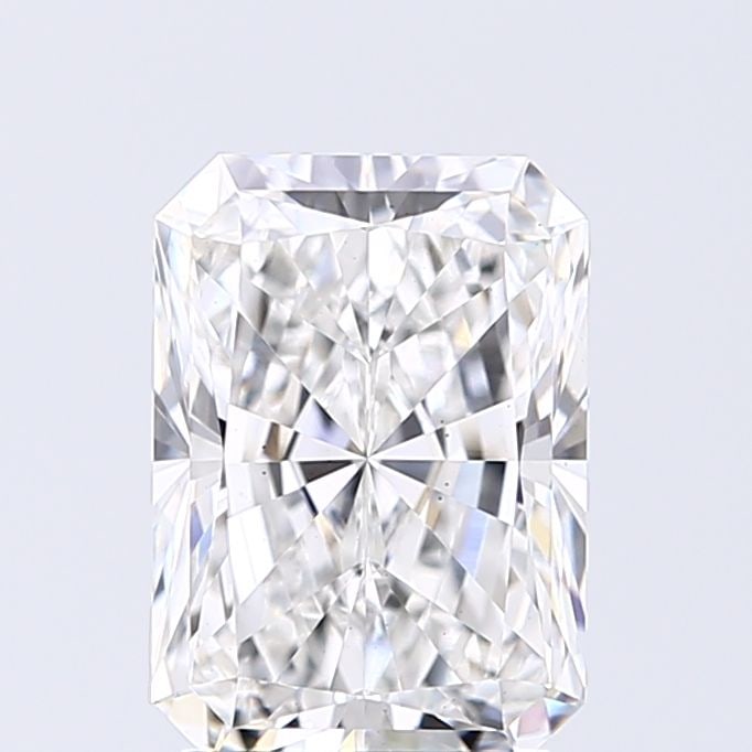 Loose Diamond - RADIANT 2.07ct F VS2: Loose Diamond - RADIANT 2.07ct F VS2 Source: This is a real non-mined Diamond that has been grown in a lab Shape: RADIANT Carats: 2.07 Color: F Clarity: VS2 Certification: GIA Video: