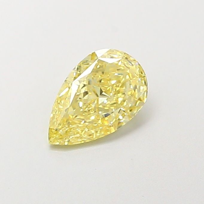 Loose Diamond - PEAR 1.01ct Fancy Intense Yellow VVS2: Loose Diamond - PEAR 1.01ct Fancy Intense Yellow VVS2 Source: This is a real non-mined Diamond that has been grown in a lab Shape: PEAR Carats: 1.01 Color: Fancy Intense Yellow Certification: IGI