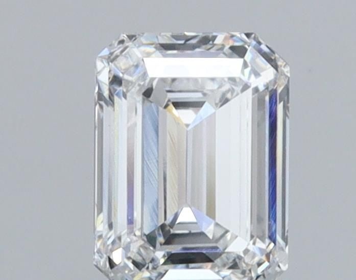 Loose Diamond - EMERALD 0.94ct F VVS2: Loose Diamond - EMERALD 0.94ct F VVS2 Source: This is a real non-mined Diamond that has been grown in a lab Shape: EMERALD Carats: 0.94 Color: F Clarity: VVS2 Certification: NONE Video: