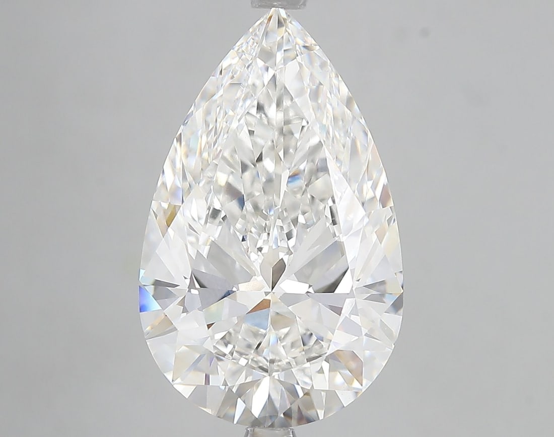 Loose Diamond - PEAR 7.01ct F VVS2: Loose Diamond - PEAR 7.01ct F VVS2 Source: This is a real non-mined Diamond that has been grown in a lab Shape: PEAR Carats: 7.01 Color: F Clarity: VVS2 Certification: IGI Video: