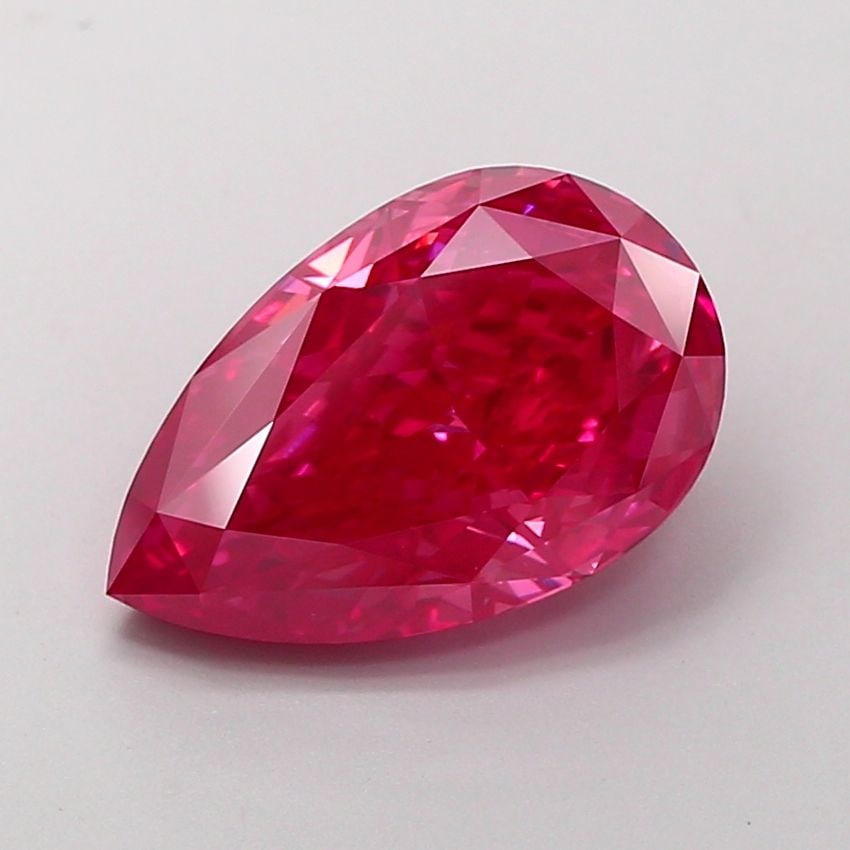 Loose Diamond - PEAR 4.04ct Fancy Vivid Pink VS1: Loose Diamond - PEAR 4.04ct Fancy Vivid Pink VS1 Source: This is a real non-mined Diamond that has been grown in a lab Shape: PEAR Carats: 4.04 Color: Fancy Vivid Pink Certification: NONE Video: