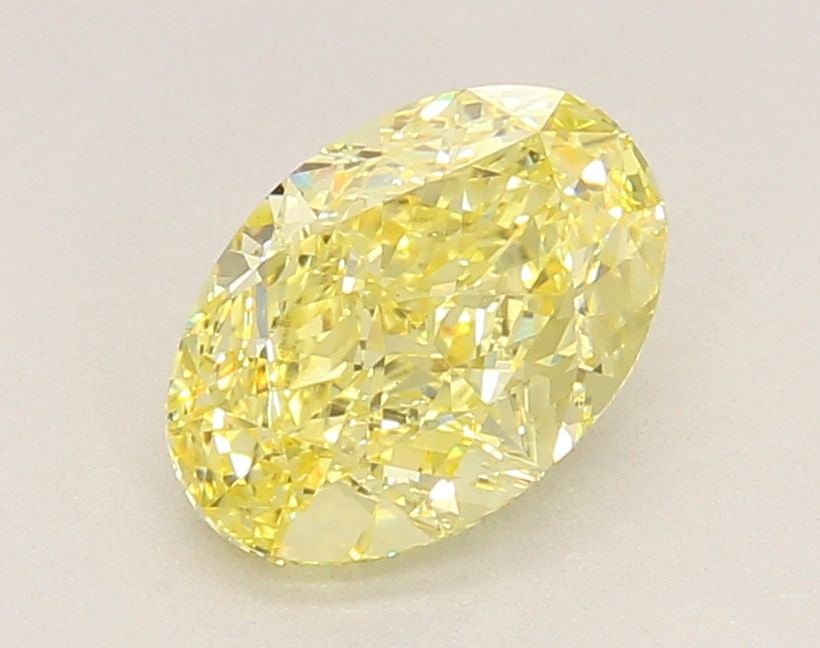 Loose Diamond - OVAL 1.84ct Fancy Intense Yellow VS1: Loose Diamond - OVAL 1.84ct Fancy Intense Yellow VS1 Source: This is a real non-mined Diamond that has been grown in a lab Shape: OVAL Carats: 1.84 Color: Fancy Intense Yellow Certification: IGI Video