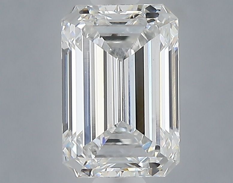 Loose Diamond - EMERALD 1.05ct E VVS2: Loose Diamond - EMERALD 1.05ct E VVS2 Source: This is a real non-mined Diamond that has been grown in a lab Shape: EMERALD Carats: 1.05 Color: E Clarity: VVS2 Certification: NONE Video: