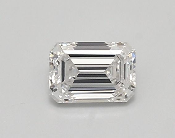 Loose Diamond - EMERALD 0.57ct E VVS1: Loose Diamond - EMERALD 0.57ct E VVS1 Source: This is a real non-mined Diamond that has been grown in a lab Shape: EMERALD Carats: 0.57 Color: E Clarity: VVS1 Certification: IGI Video: