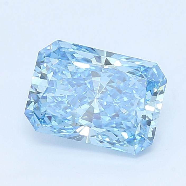 Loose Diamond - RADIANT 2.54ct Fancy Vivid Blue VS2: Loose Diamond - RADIANT 2.54ct Fancy Vivid Blue VS2 Source: This is a real non-mined Diamond that has been grown in a lab Shape: RADIANT Carats: 2.54 Color: Fancy Vivid Blue Certification: IGI Video: