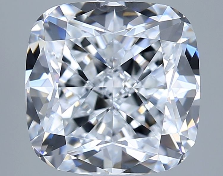 Loose Diamond - CUSHION MODIFIED 2.61ct E VVS2: Loose Diamond - CUSHION MODIFIED 2.61ct E VVS2 Source: This is a real non-mined Diamond that has been grown in a lab Shape: CUSHION MODIFIED Carats: 2.61 Color: E Clarity: VVS2 Certification: IGI Vide