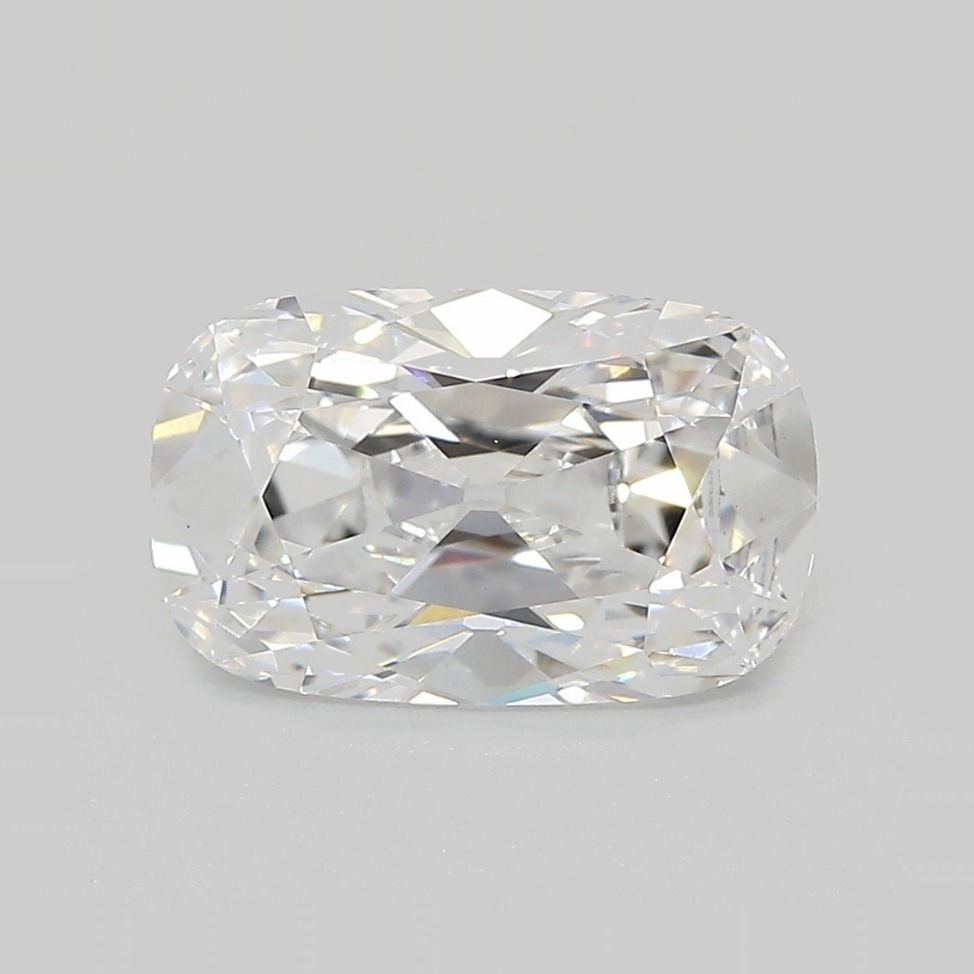Loose Diamond - CUSHION BRILLIANT 2.58ct E VS1: Loose Diamond - CUSHION BRILLIANT 2.58ct E VS1 Source: This is a real non-mined Diamond that has been grown in a lab Shape: CUSHION BRILLIANT Carats: 2.58 Color: E Clarity: VS1 Certification: IGI Vide