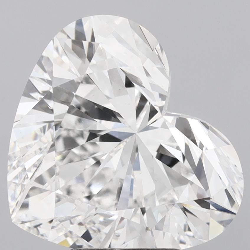 Loose Diamond - HEART 5.09ct D VS1: Loose Diamond - HEART 5.09ct D VS1 Source: This is a real non-mined Diamond that has been grown in a lab Shape: HEART Carats: 5.09 Color: D Clarity: VS1 Certification: IGI Video: