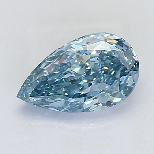 Loose Diamond - PEAR 2.55ct Fancy Vivid Blue VS1: Loose Diamond - PEAR 2.55ct Fancy Vivid Blue VS1 Source: This is a real non-mined Diamond that has been grown in a lab Shape: PEAR Carats: 2.55 Color: Fancy Vivid Blue Certification: IGI Video: